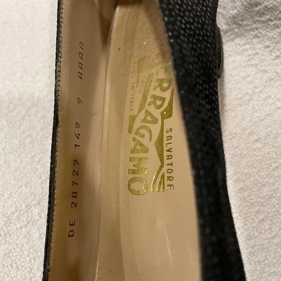 2 pairs Salvatore Ferragamo 9 AAAA Black Heeled Shoes - Picture 6 of 13